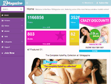 Tablet Screenshot of katiefey.com