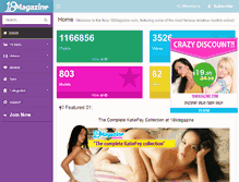 Tablet Screenshot of katiefey.org